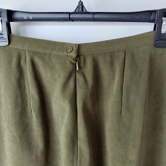 Robert Louis Pants Sz M Olive green with Fall Leaves - Picture 5 of 10